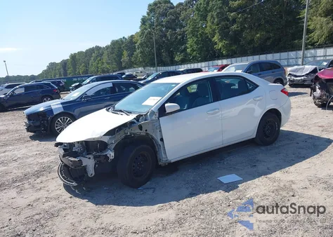 2016 Toyota Corolla L from USA, damaged, VIN 2T1BURHE9GC502054